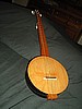 Natural/Black Banjo